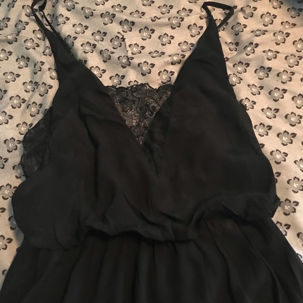 Formal black dress
